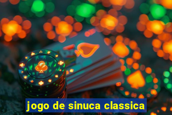 jogo de sinuca classica